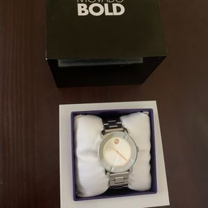 Movado Stainless Steel Bold Watch
